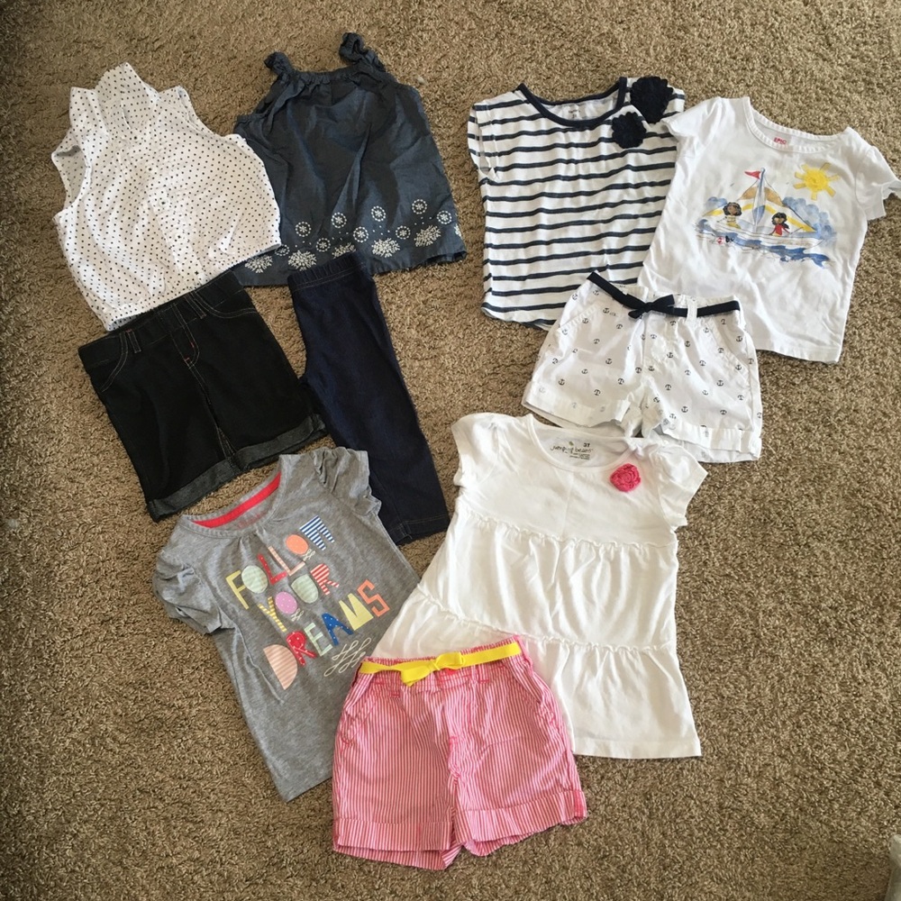 (3) 3T Matching Outfits (Carter’s)